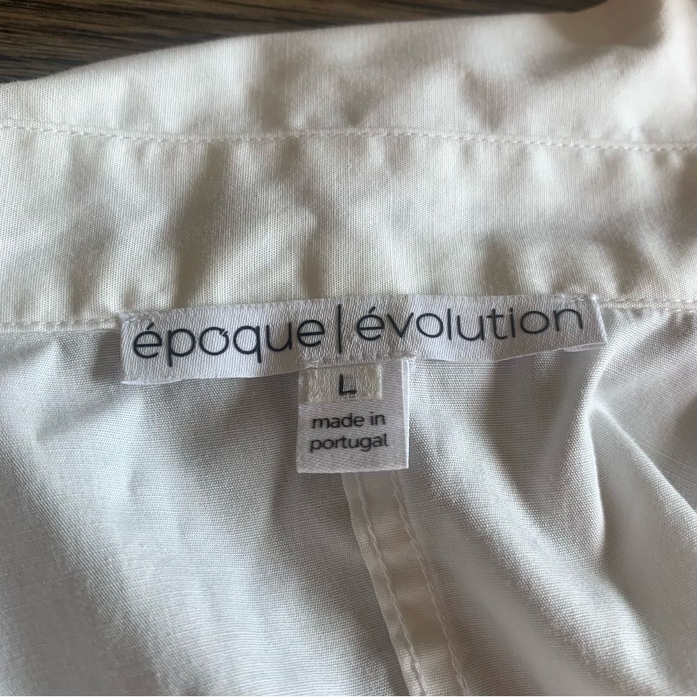 Epoque Evolution Sleeevless Collared Staple Shirt - image 4